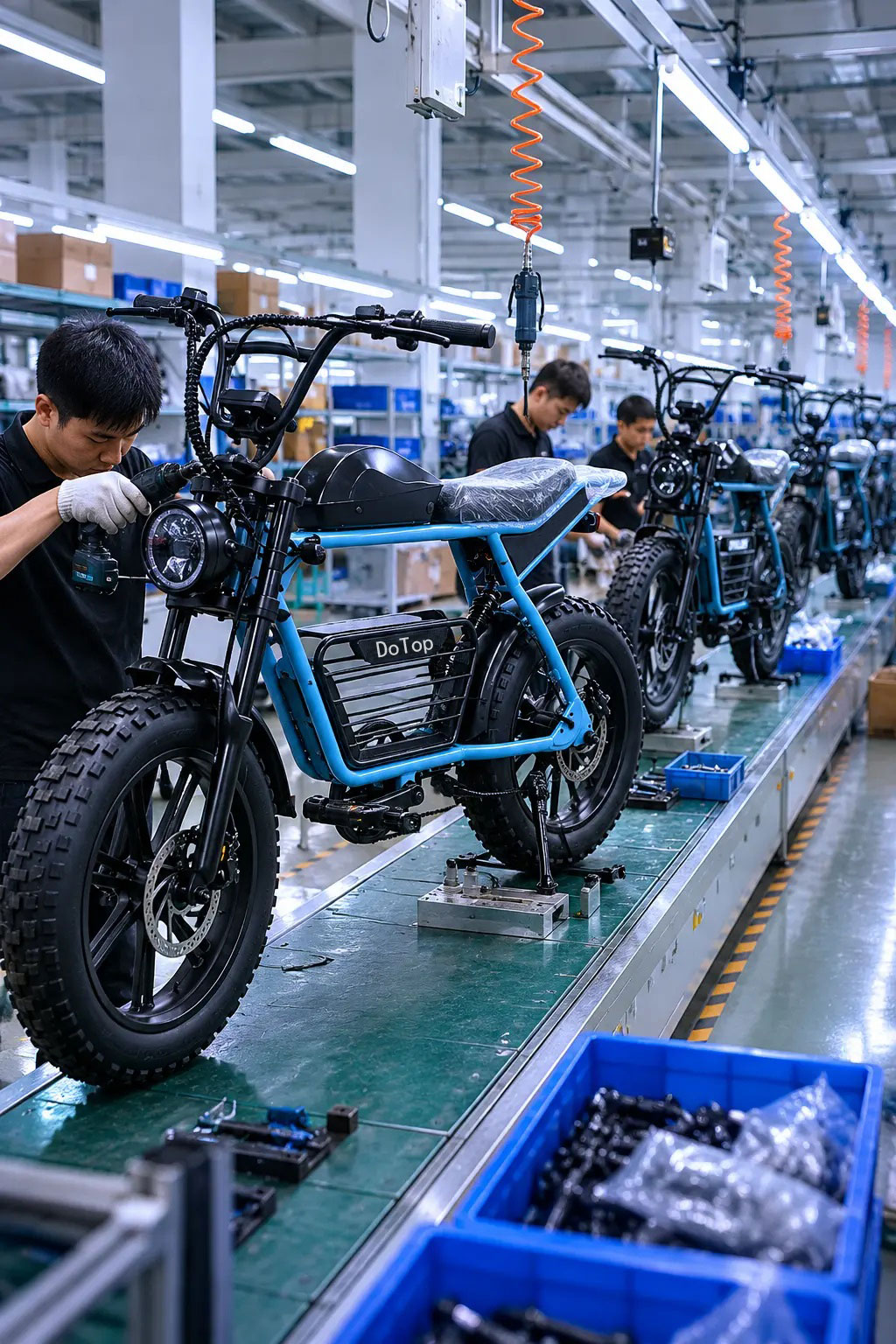 electric bike factory production