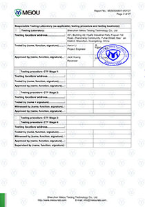 Qualification Certificate