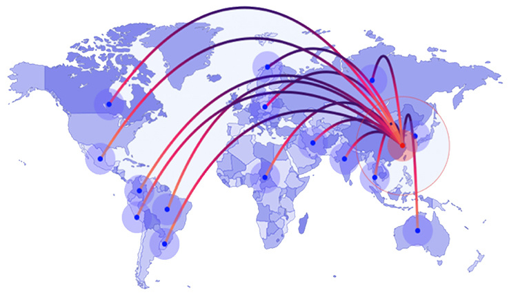 Global Business World Map