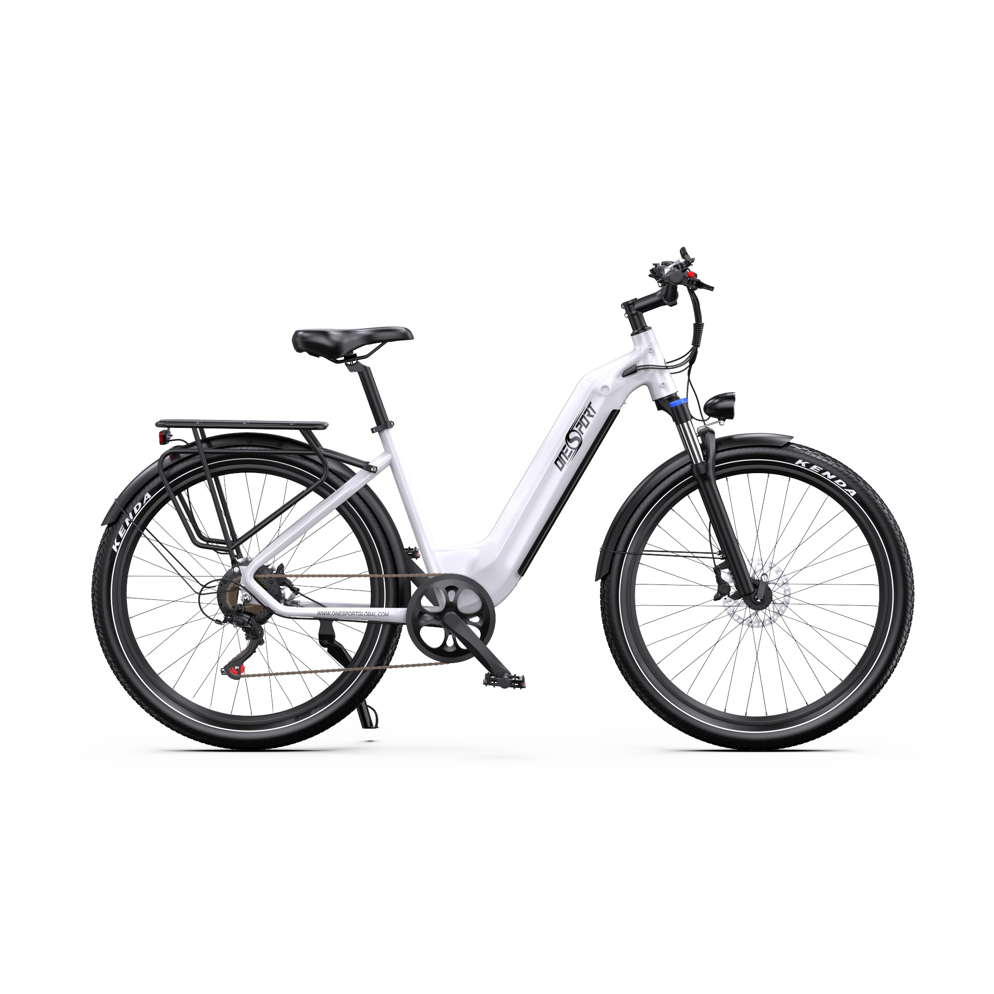 Quality 250W Brushless Rear Hub Motor Aluminum Alloy Frame Electric Bike Low-Step Design Unisex Pedal-Assist Electronic Sensor