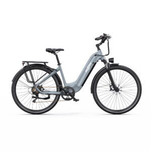 Quality Choice Rear Hub Motor E-Bike 250W Aluminum Alloy Frame Integrated Long Range Low-Step Unisex City Electric