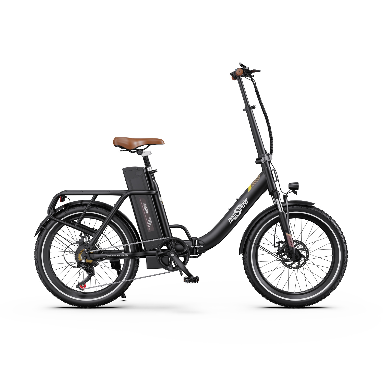 DOTOP 20 Inch Foldable Low Step Electric Bicycle 48V 250W Motor, Shimano 7 Speed, IPX5 Waterproof, Long Range Folding Ebike for Urban Travel