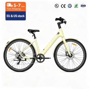 EU/US Warehouse Stock 27.5″ City Commuter E-Bike | 250W BAFANG Motor, 10.4AH Samsung/LG Cell, Hydraulic Disc Brakes & Smart APP Control (CE/UL Certified) Yeelow